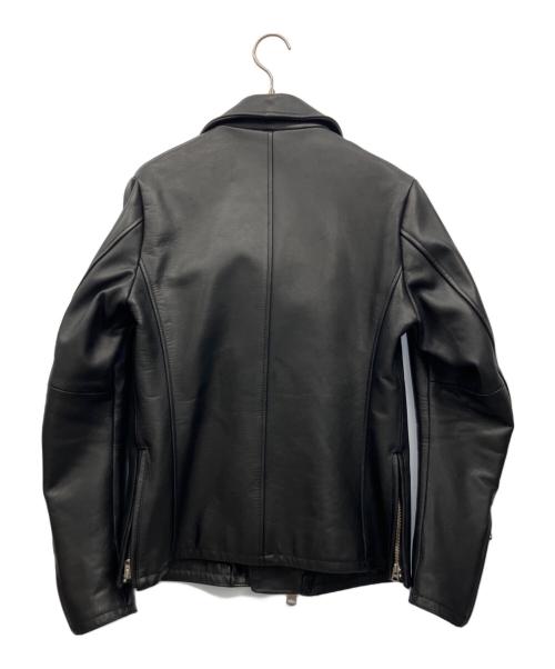 GOSTAR DE FUGA（ゴスタール ジ フーガ）GOSTAR DE FUGA (ゴスタール ジ フーガ) レザーライダースジャケット ブラック サイズ:44の古着・服飾アイテム