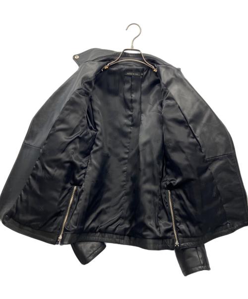 GOSTAR DE FUGA（ゴスタール ジ フーガ）GOSTAR DE FUGA (ゴスタール ジ フーガ) レザーライダースジャケット ブラック サイズ:44の古着・服飾アイテム