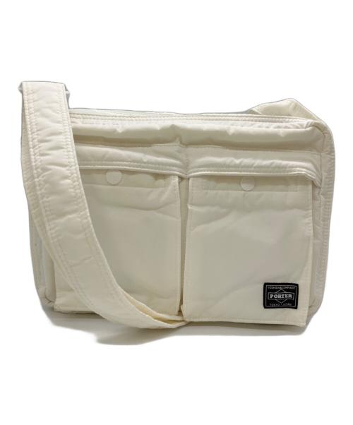 PORTER（ポーター）PORTER (ポーター) FAT (エフエーティー) ショルダーバッグ ホワイトの古着・服飾アイテム
