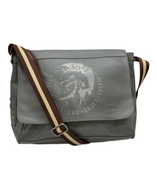 DIESEL（ディーゼル）DIESEL (ディーゼル) ショルダーバッグ グレーの古着・服飾アイテム