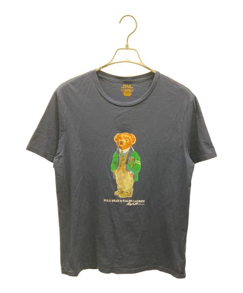POLO RALPH LAUREN（ポロ・ラルフローレン）POLO RALPH LAUREN (ポロ・ラルフローレン) 半袖Tシャツ ネイビー サイズ:Lの古着・服飾アイテム