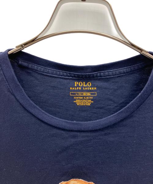 POLO RALPH LAUREN（ポロ・ラルフローレン）POLO RALPH LAUREN (ポロ・ラルフローレン) 半袖Tシャツ ネイビー サイズ:Lの古着・服飾アイテム