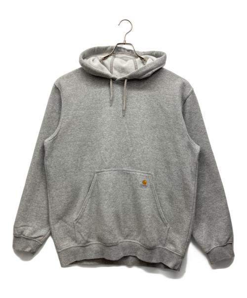 CarHartt（カーハート）CarHartt (カーハート) プルオーバーパーカー グレー サイズ:Lの古着・服飾アイテム