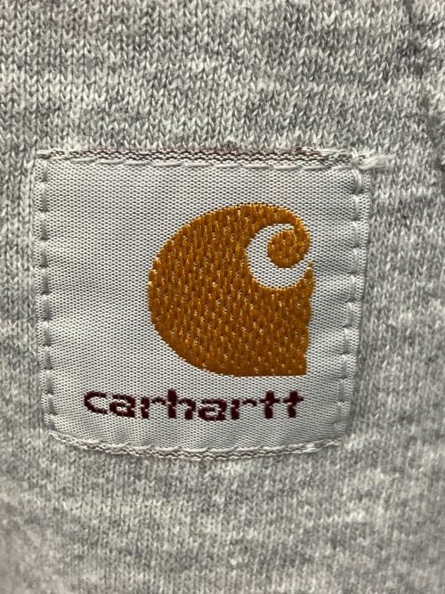 CarHartt（カーハート）CarHartt (カーハート) プルオーバーパーカー グレー サイズ:Lの古着・服飾アイテム