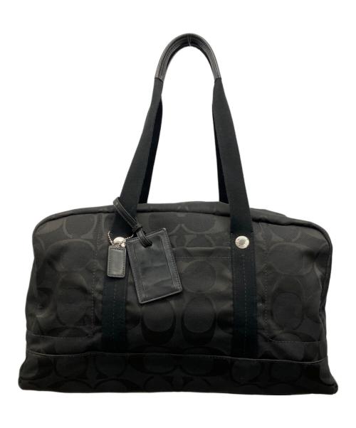 COACH（コーチ）COACH (コーチ) ボストンバッグ ブラックの古着・服飾アイテム