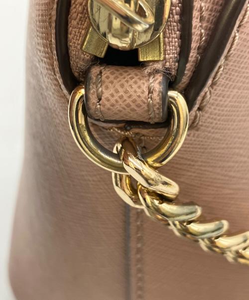 MICHAEL KORS（マイケル・コース）MICHAEL KORS (マイケル・コース) ショルダーバッグ ピンクの古着・服飾アイテム