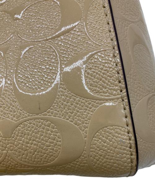 COACH（コーチ）COACH (コーチ) 2WAYバッグ ピンクベージュの古着・服飾アイテム