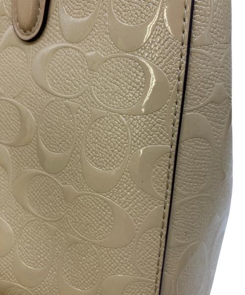 COACH（コーチ）COACH (コーチ) 2WAYバッグ ピンクベージュの古着・服飾アイテム