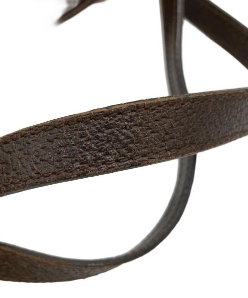 GUCCI（グッチ）GUCCI (グッチ) ハンドバッグ ベージュ×ブラウンの古着・服飾アイテム