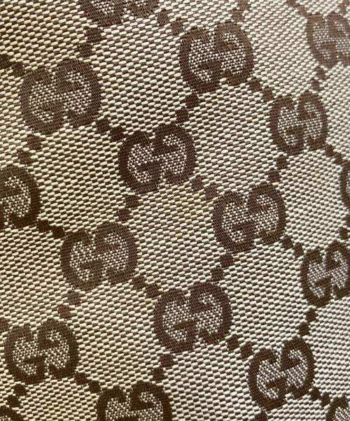 GUCCI（グッチ）GUCCI (グッチ) ハンドバッグ ベージュ×ブラウンの古着・服飾アイテム