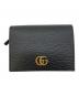 GUCCI（グッチ）の古着「2つ折り財布」｜ブラック