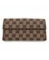 GUCCI (グッチ) 長財布 ブラウン×ピンク：8000円