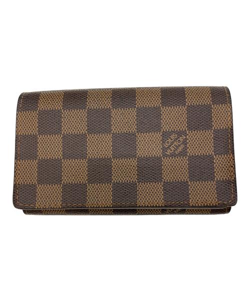 LOUIS VUITTON（ルイ ヴィトン）LOUIS VUITTON (ルイ ヴィトン) 2つ折り財布 ブラウンの古着・服飾アイテム