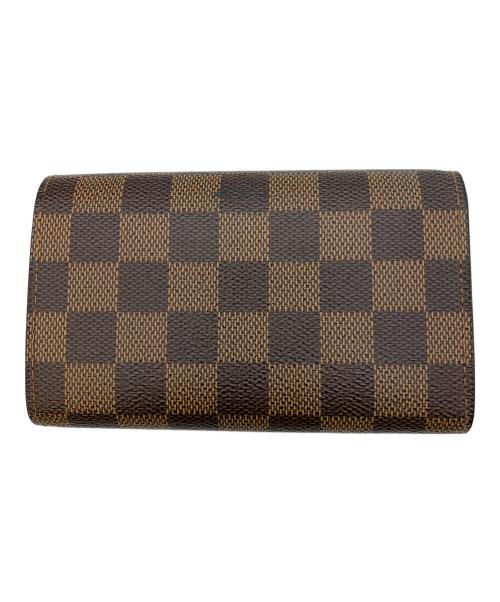 LOUIS VUITTON（ルイ ヴィトン）LOUIS VUITTON (ルイ ヴィトン) 2つ折り財布 ブラウンの古着・服飾アイテム