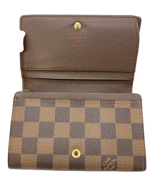 LOUIS VUITTON（ルイ ヴィトン）LOUIS VUITTON (ルイ ヴィトン) 2つ折り財布 ブラウンの古着・服飾アイテム
