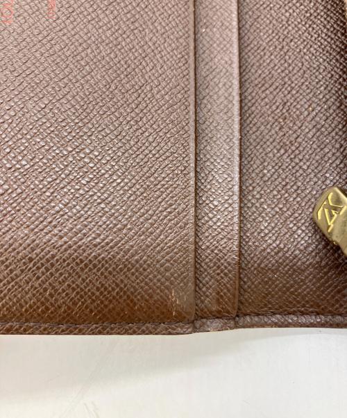 LOUIS VUITTON（ルイ ヴィトン）LOUIS VUITTON (ルイ ヴィトン) 2つ折り財布 ブラウンの古着・服飾アイテム