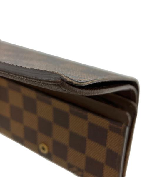 LOUIS VUITTON（ルイ ヴィトン）LOUIS VUITTON (ルイ ヴィトン) 2つ折り財布 ブラウンの古着・服飾アイテム