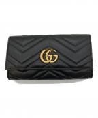 GUCCIグッチ）の古着「長財布」｜ブラック