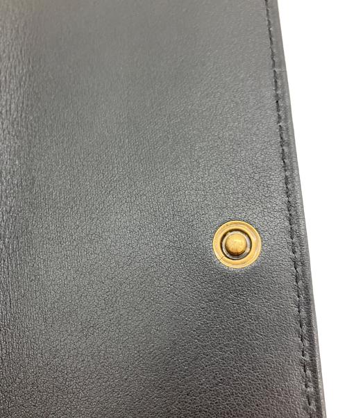 GUCCI（グッチ）GUCCI (グッチ) 長財布 ブラックの古着・服飾アイテム