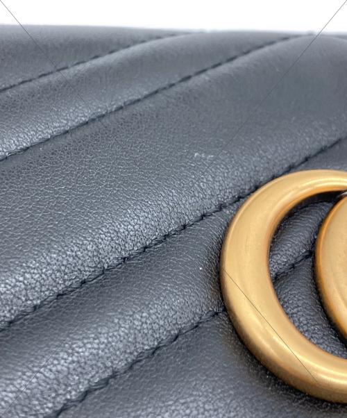 GUCCI（グッチ）GUCCI (グッチ) 長財布 ブラックの古着・服飾アイテム