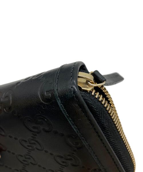 GUCCI（グッチ）GUCCI (グッチ) 長財布 ブラックの古着・服飾アイテム