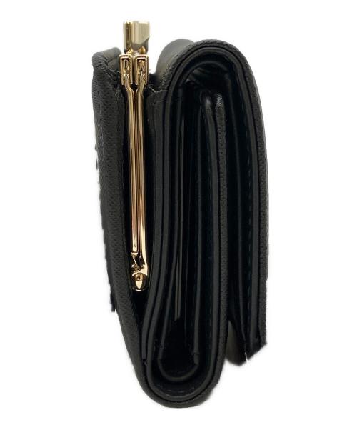 Vivienne Westwood（ヴィヴィアンウエストウッド）Vivienne Westwood (ヴィヴィアンウエストウッド) 3つ折り財布 ブラックの古着・服飾アイテム