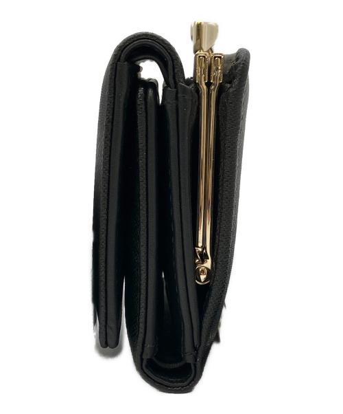 Vivienne Westwood（ヴィヴィアンウエストウッド）Vivienne Westwood (ヴィヴィアンウエストウッド) 3つ折り財布 ブラックの古着・服飾アイテム