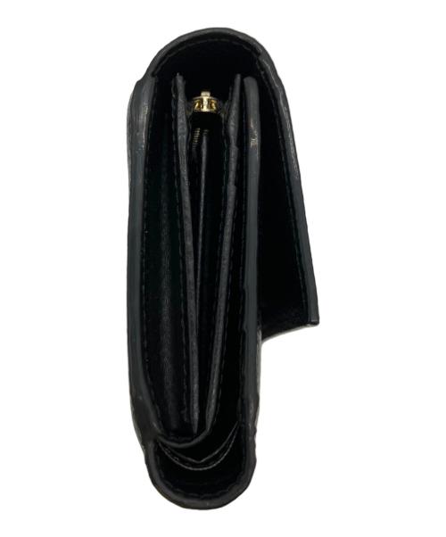 Vivienne Westwood（ヴィヴィアンウエストウッド）Vivienne Westwood (ヴィヴィアンウエストウッド) 3つ折り財布 ブラックの古着・服飾アイテム