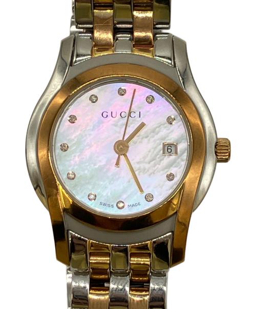 GUCCI（グッチ）GUCCI (グッチ) 腕時計 シェル文字盤の古着・服飾アイテム