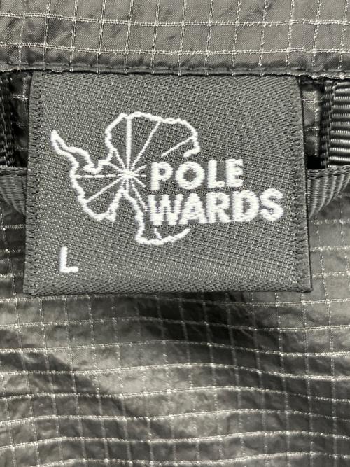 POLEWARDS（ポールワーズ）POLEWARDS (ポールワーズ) ナイロンジャケット ブラック サイズ:Lの古着・服飾アイテム