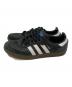 adidas (アディダス) スニーカー ブラック×ホワイト サイズ:26：8000円