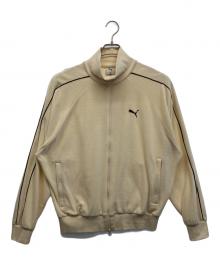 PUMA（プーマ）の古着「トラックジャケット」｜アイボリー×レッド