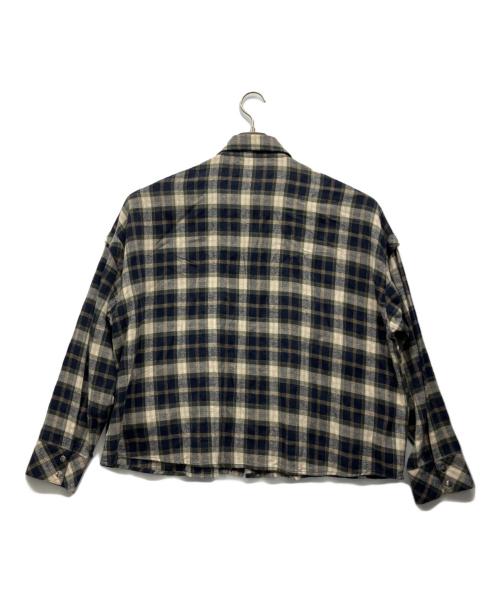 BEEDEN（ビーデン）BEEDEN (ビーデン) 長袖シャツ ネイビー サイズ:Freeの古着・服飾アイテム