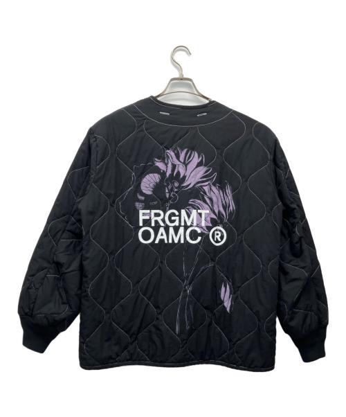 OAMC（オーエーエムシー）OAMC (オーエーエムシー) FRGMNT キルティングライナージャケット ブラック サイズ:Sの古着・服飾アイテム