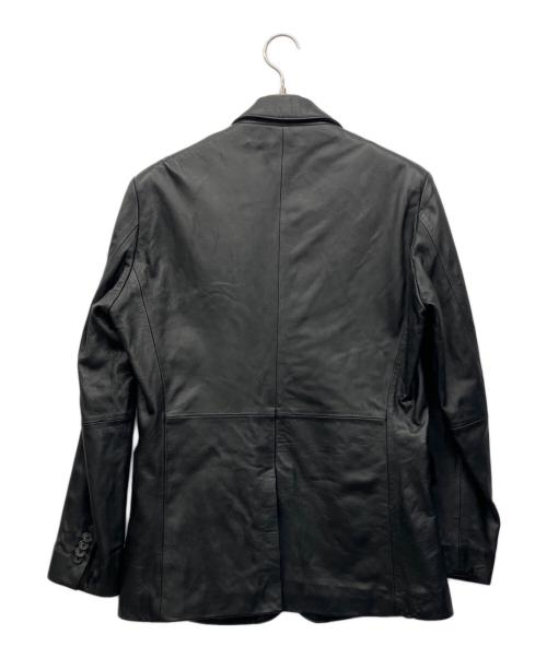 CHRISTIAN MODE（クリスチャン モード）CHRISTIAN MODE (クリスチャン モード) レザーテーラードジャケット ブラック サイズ:Mの古着・服飾アイテム