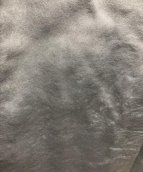 CHRISTIAN MODE（クリスチャン モード）CHRISTIAN MODE (クリスチャン モード) レザーテーラードジャケット ブラック サイズ:Mの古着・服飾アイテム