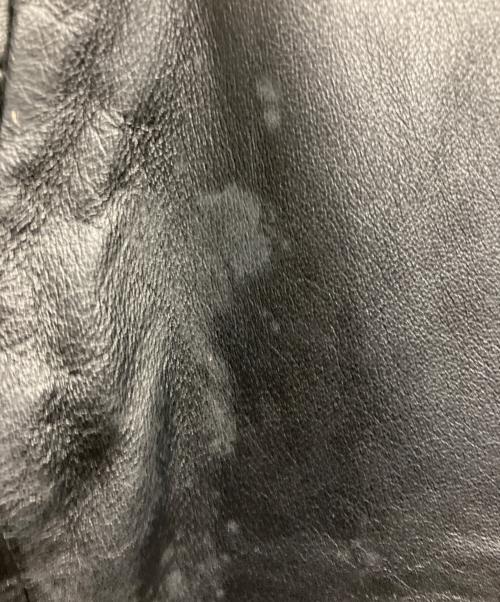 CHRISTIAN MODE（クリスチャン モード）CHRISTIAN MODE (クリスチャン モード) レザーテーラードジャケット ブラック サイズ:Mの古着・服飾アイテム