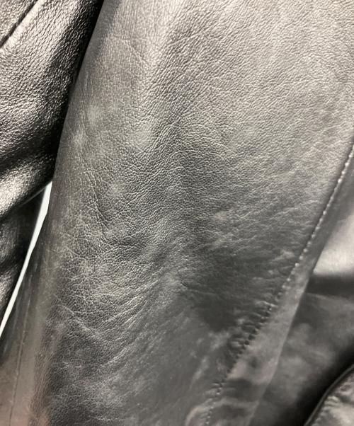 CHRISTIAN MODE（クリスチャン モード）CHRISTIAN MODE (クリスチャン モード) レザーテーラードジャケット ブラック サイズ:Mの古着・服飾アイテム