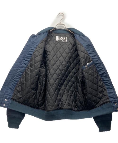 DIESEL（ディーゼル）DIESEL (ディーゼル) MA-1ジャケット ネイビー サイズ:Mの古着・服飾アイテム