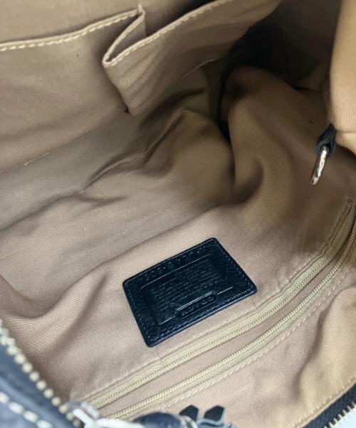 COACH（コーチ）COACH (コーチ) ワンショルダーバッグ ブラックの古着・服飾アイテム