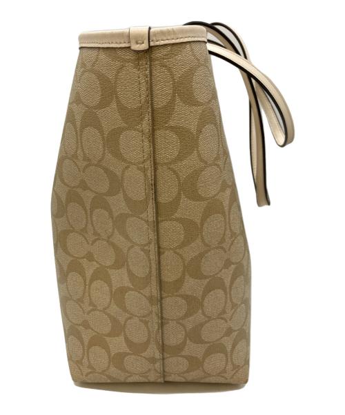 COACH（コーチ）COACH (コーチ) トートバッグ ベージュの古着・服飾アイテム