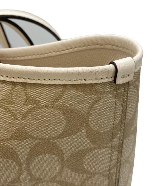 COACH（コーチ）COACH (コーチ) トートバッグ ベージュの古着・服飾アイテム