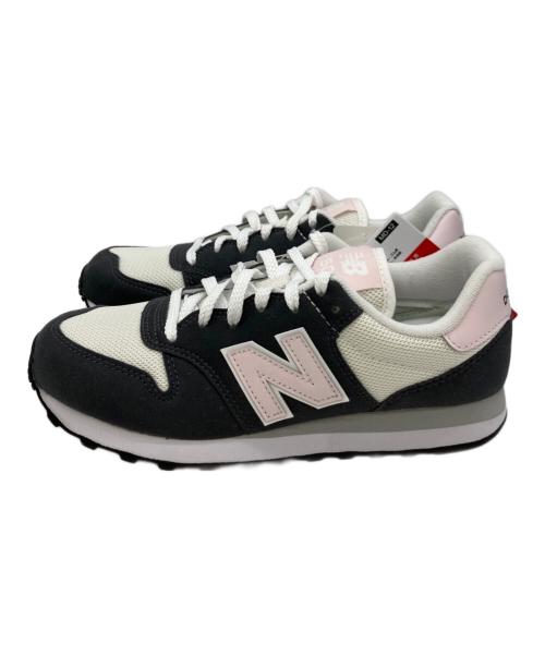 NEW BALANCE（ニューバランス）NEW BALANCE (ニューバランス) ローカットスニーカー グレー×ピンク サイズ:24.0の古着・服飾アイテム