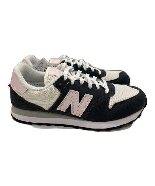 NEW BALANCE（ニューバランス）NEW BALANCE (ニューバランス) ローカットスニーカー グレー×ピンク サイズ:24.0の古着・服飾アイテム