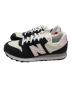 NEW BALANCE (ニューバランス) ローカットスニーカー グレー×ピンク サイズ:24.0：5000円