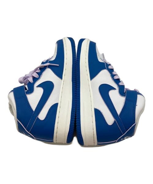 NIKE（ナイキ）NIKE (ナイキ) AIR FORCE 1 '07 MID（エアフォース） ホワイト×ブルー サイズ:US7の古着・服飾アイテム