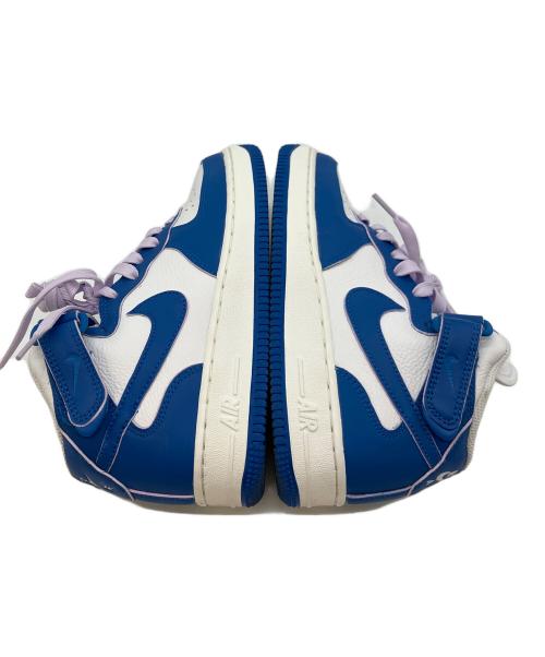 NIKE（ナイキ）NIKE (ナイキ) AIR FORCE 1 '07 MID（エアフォース） ホワイト×ブルー サイズ:US7の古着・服飾アイテム