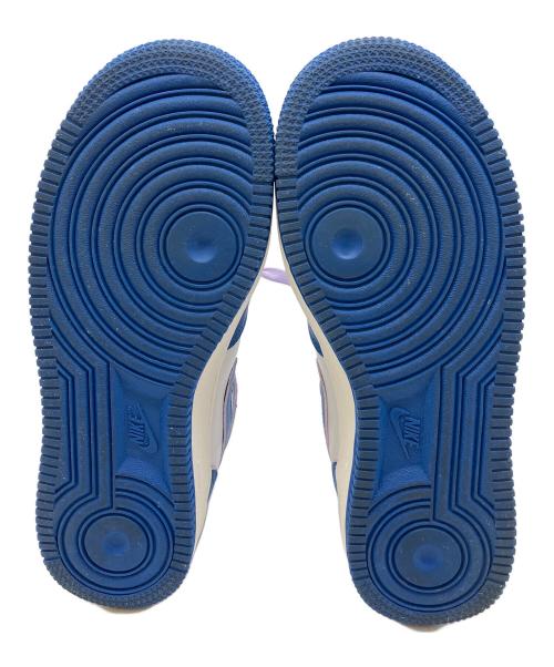 NIKE（ナイキ）NIKE (ナイキ) AIR FORCE 1 '07 MID（エアフォース） ホワイト×ブルー サイズ:US7の古着・服飾アイテム