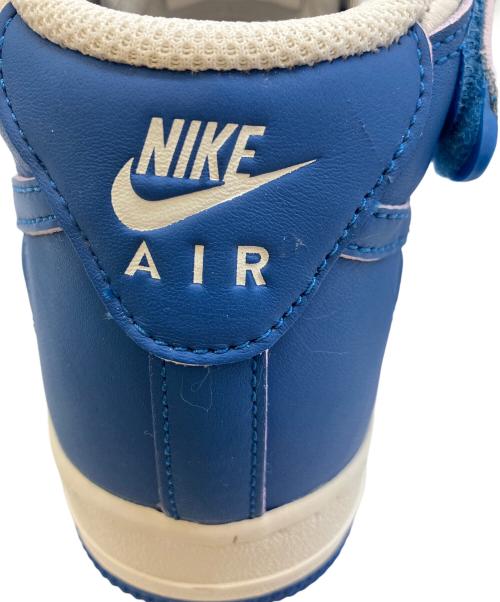 NIKE（ナイキ）NIKE (ナイキ) AIR FORCE 1 '07 MID（エアフォース） ホワイト×ブルー サイズ:US7の古着・服飾アイテム