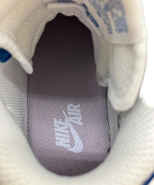 NIKE（ナイキ）NIKE (ナイキ) AIR FORCE 1 '07 MID（エアフォース） ホワイト×ブルー サイズ:US7の古着・服飾アイテム